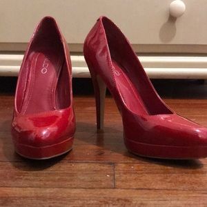 Sexy Red Patent Heels
